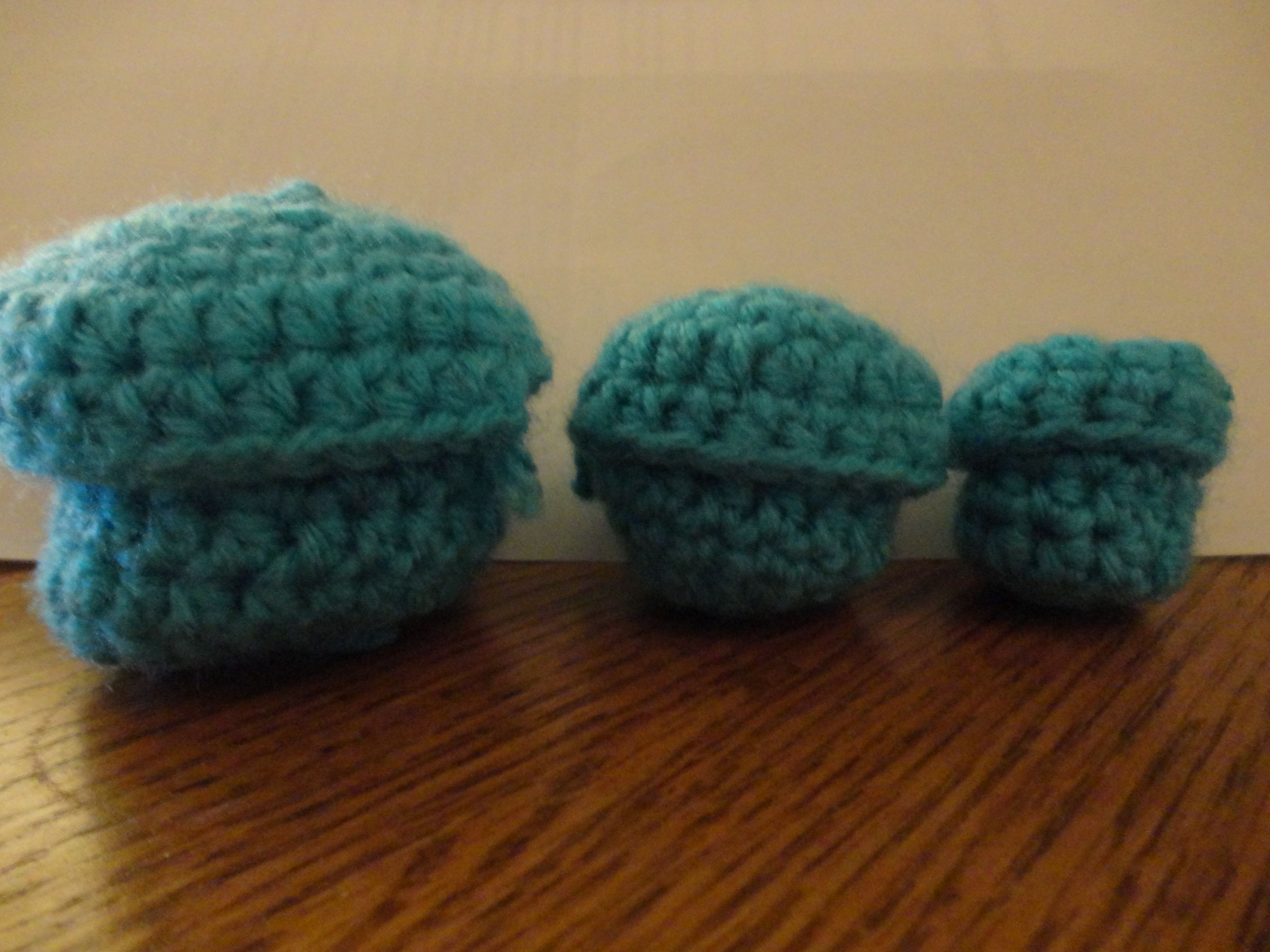Crocheted Nesting Boxes