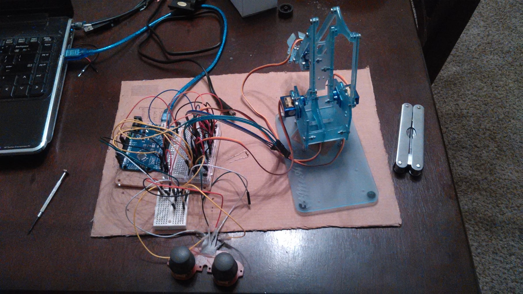 Hector the Hexapod: Cheapest Hexapod W/ Arm(Arduino) : 5 Steps (with ...