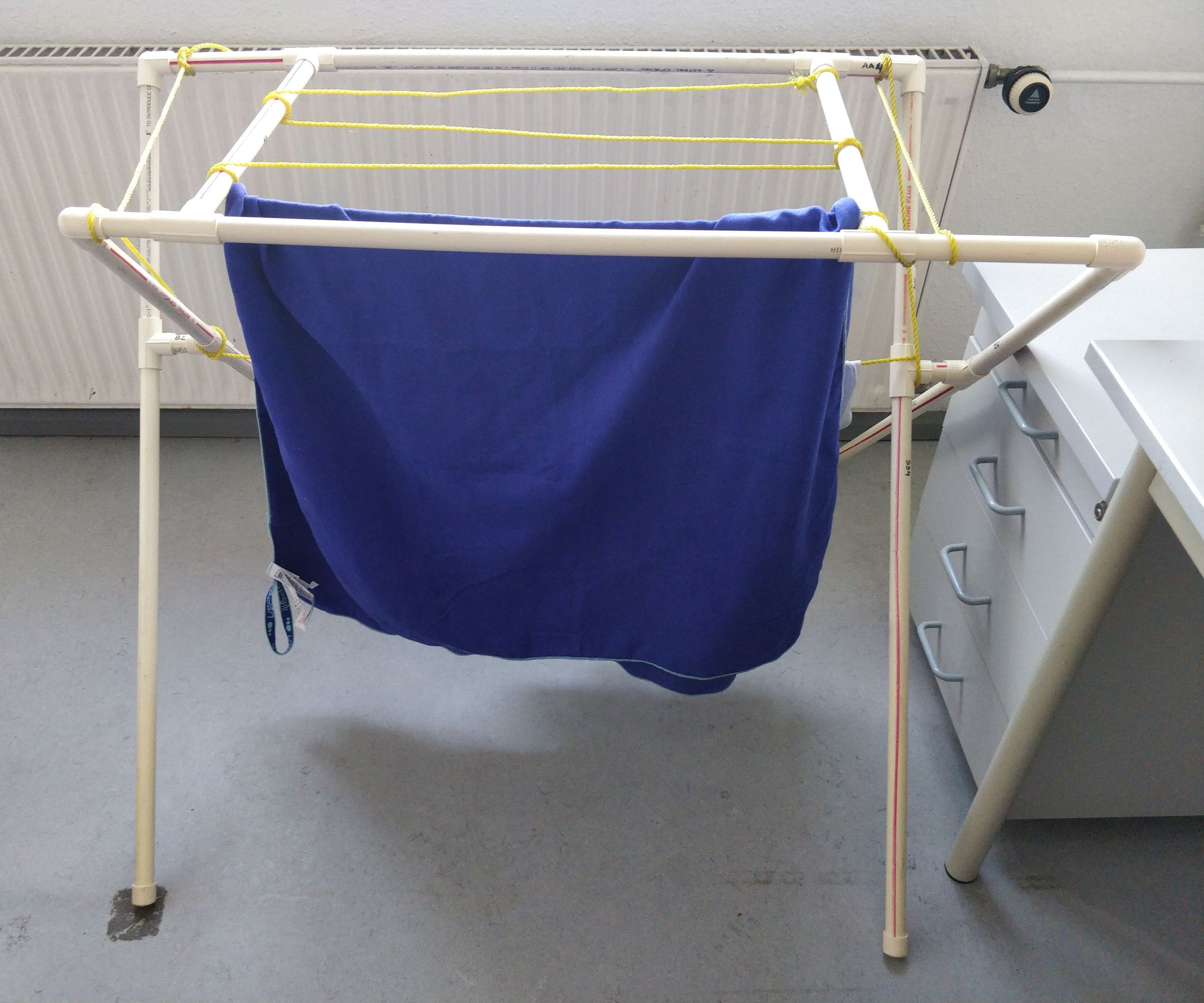 Travel Friendly Luggage Portable Laundry Clothes Rack