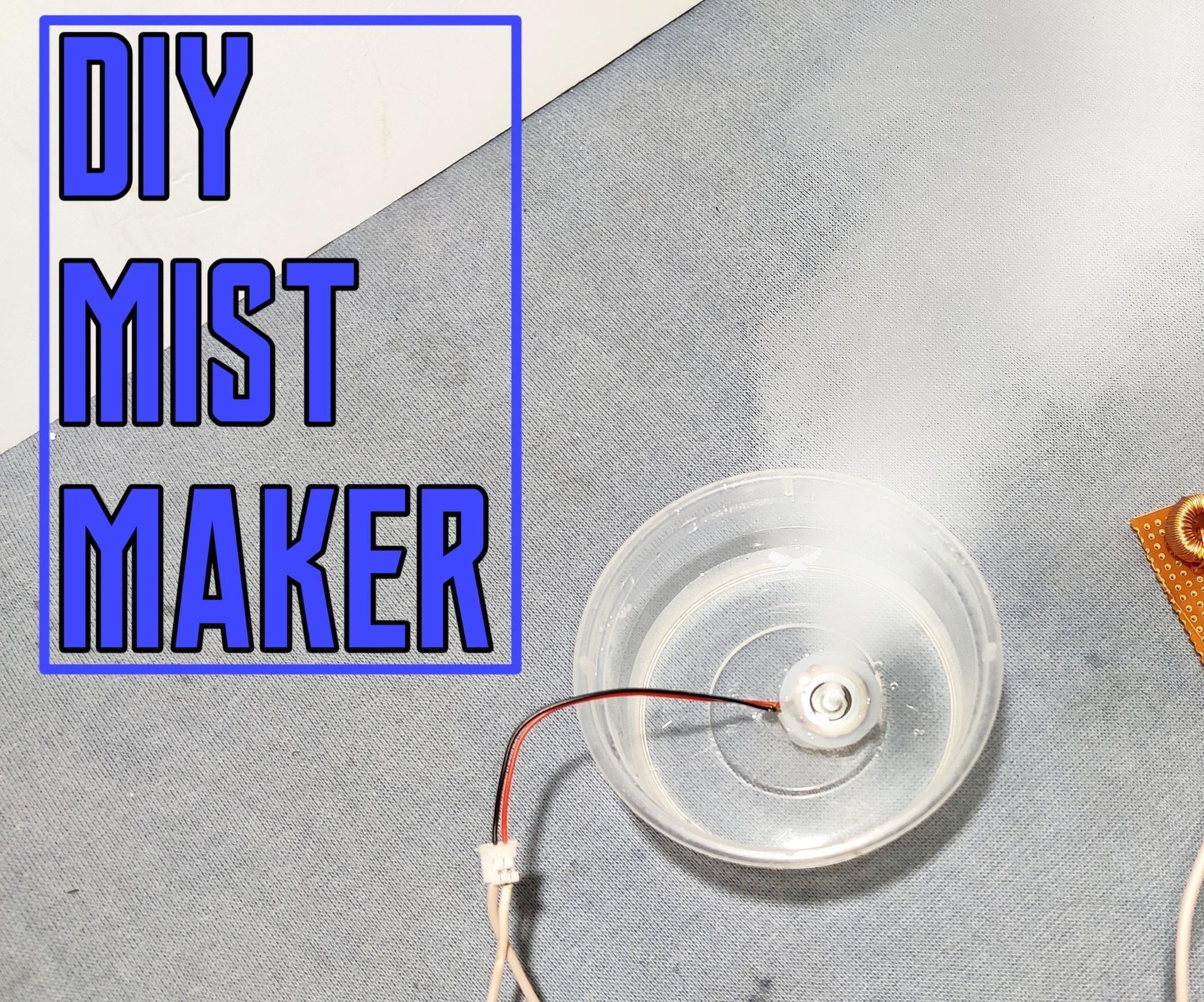 DIY MIST/FOG MAKER USING IC 555 6 Steps (with Pictures) Instructables
