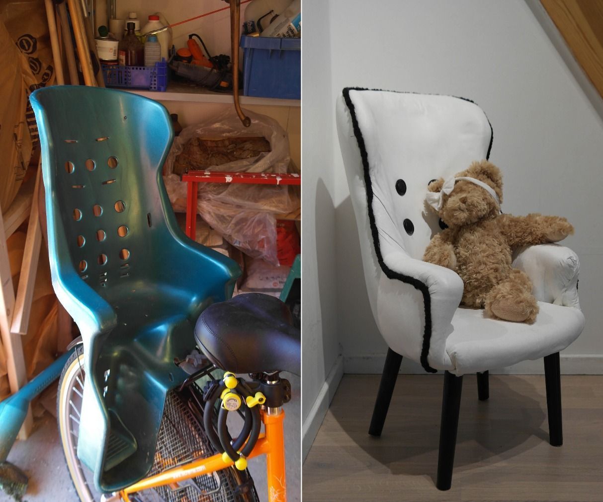 Reviving a bicycle seat - a fun weekend project. 