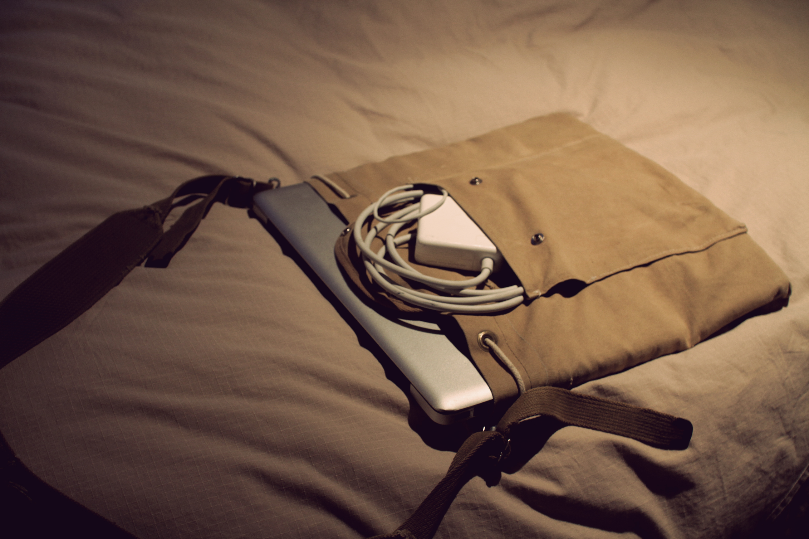 Laptop Case From 1960s Boy Scout Backpack