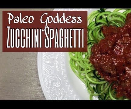 Paleo Goddess Zucchini Spaghetti