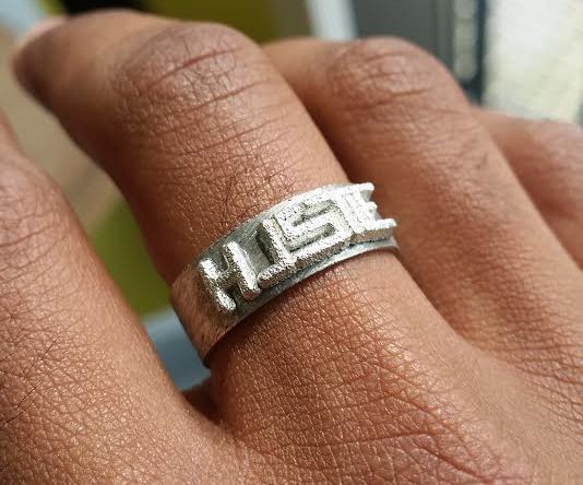 Pewter Cast Ring