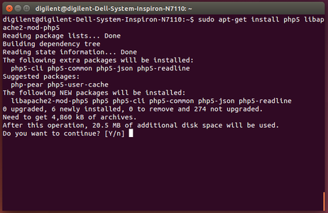 Install PHP