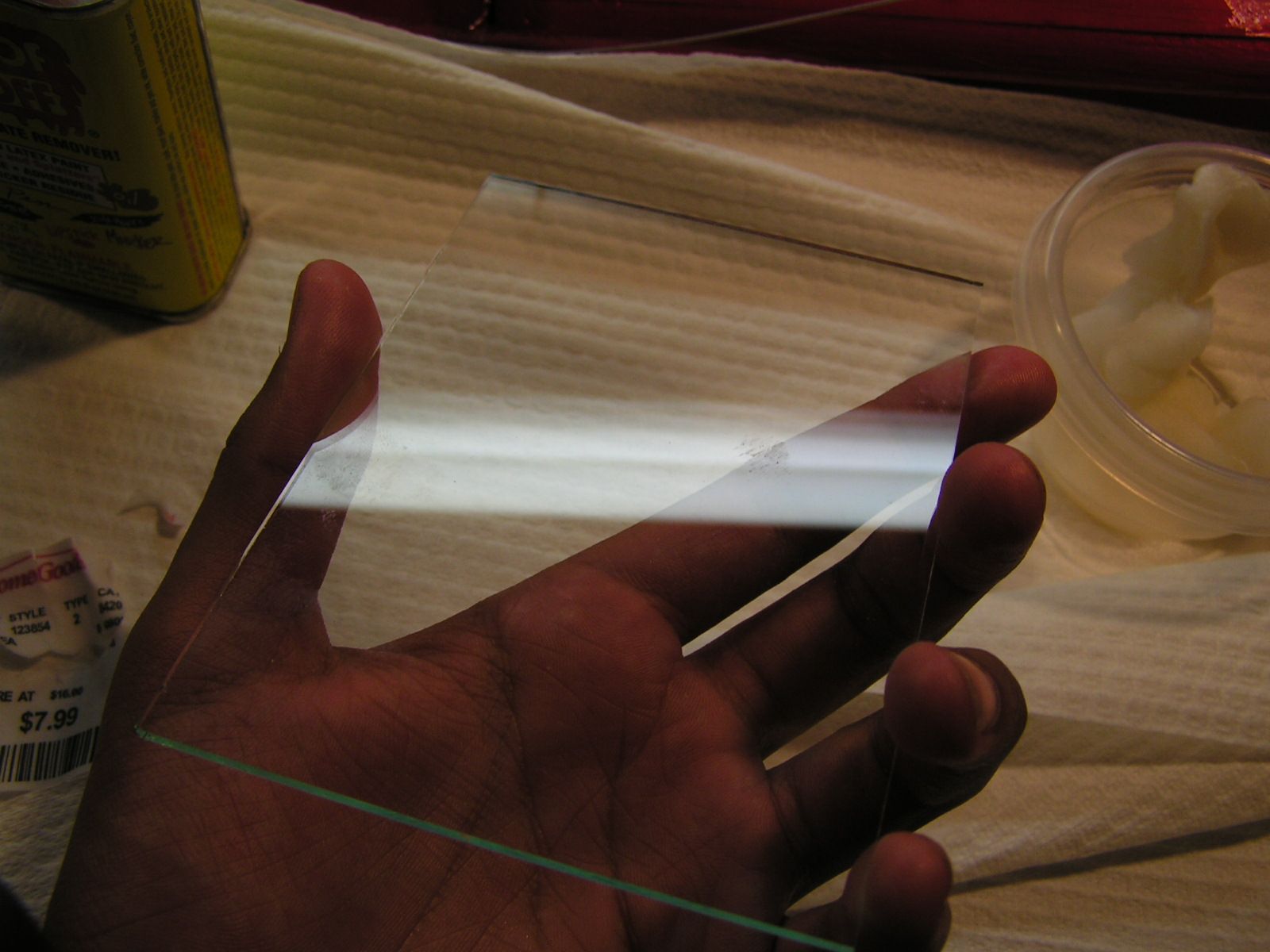 Removing stickers/labels/price tags with out sticky residue