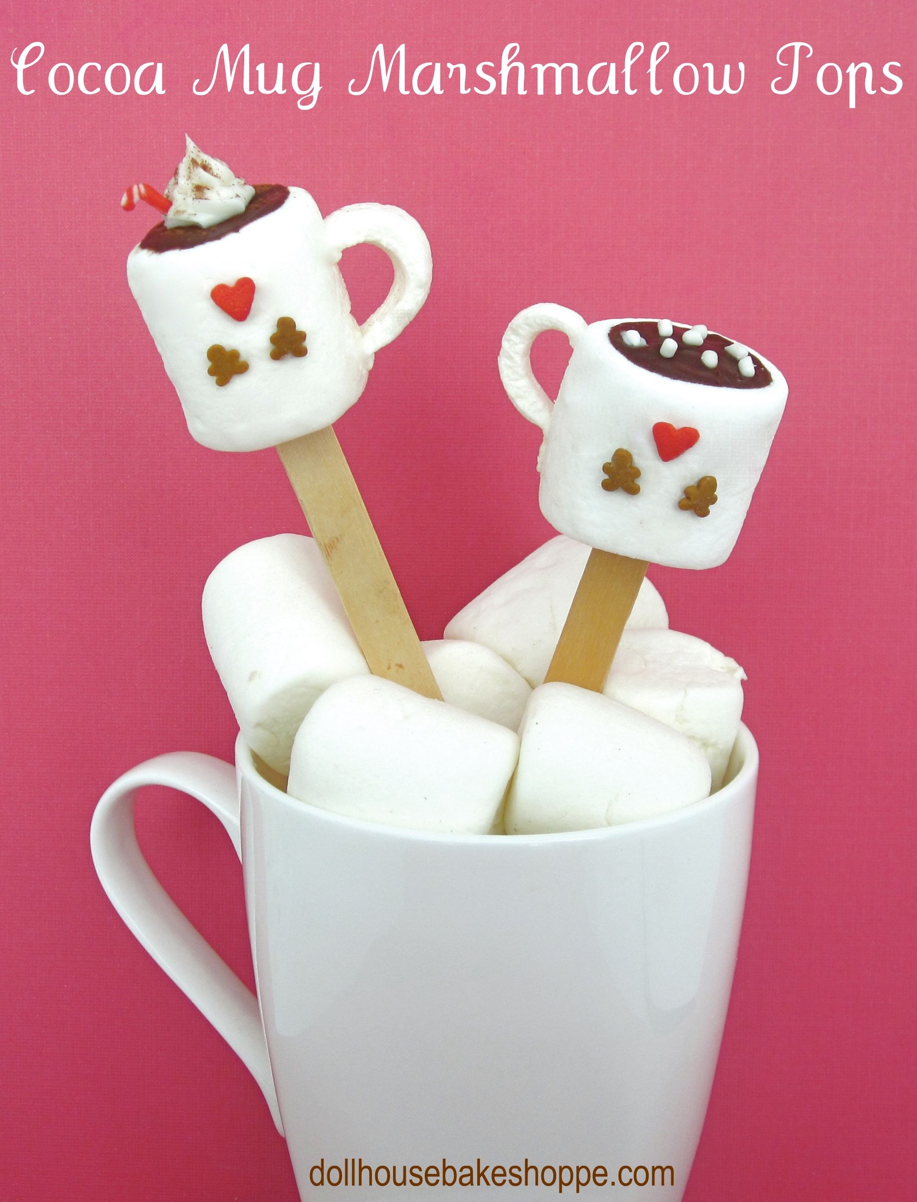 Cocoa Mug Marshmallow Pops/Stirrers
