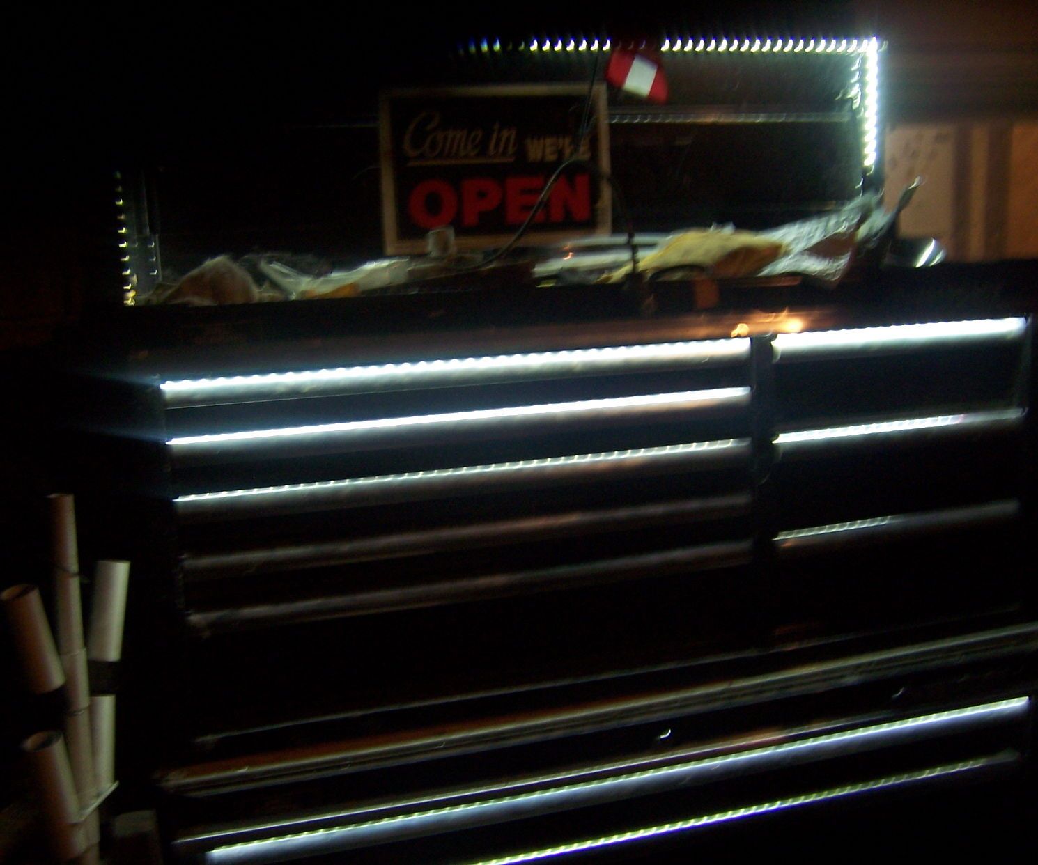 LED Lighted Tool Box