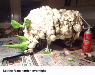 Stuff the Inside With Pieces of Scrap Foam