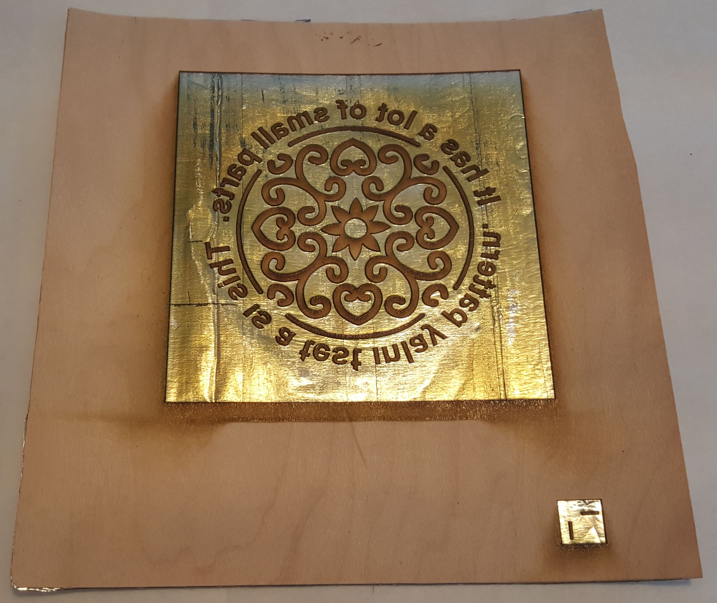 Easy Method to Do Laser Cut Wood Inlay 11 Steps (with Pictures) Instructables