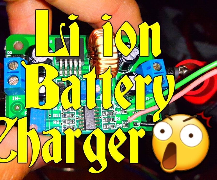 On Board Li Ion Battery Charger. 