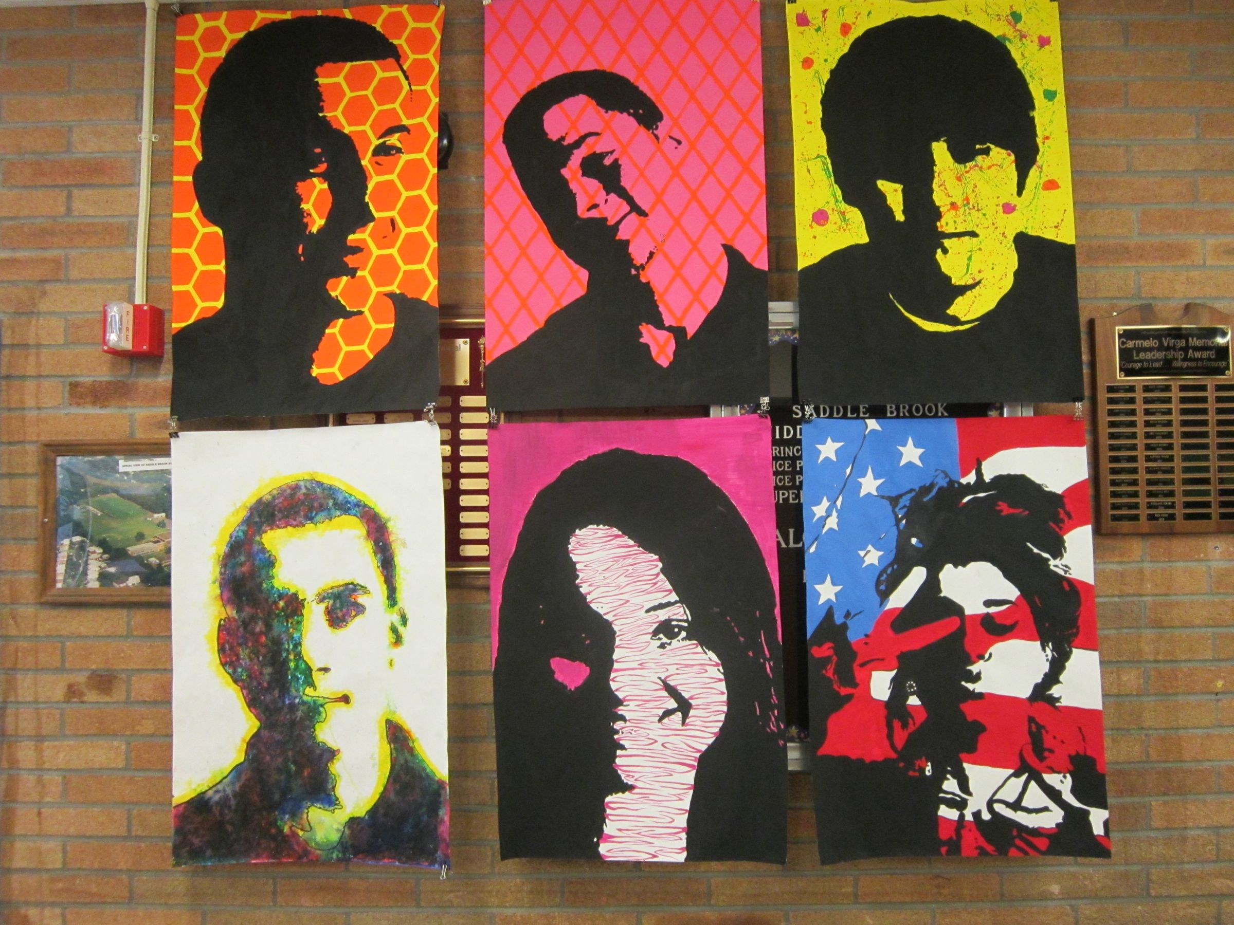 Art Display for School Hallways