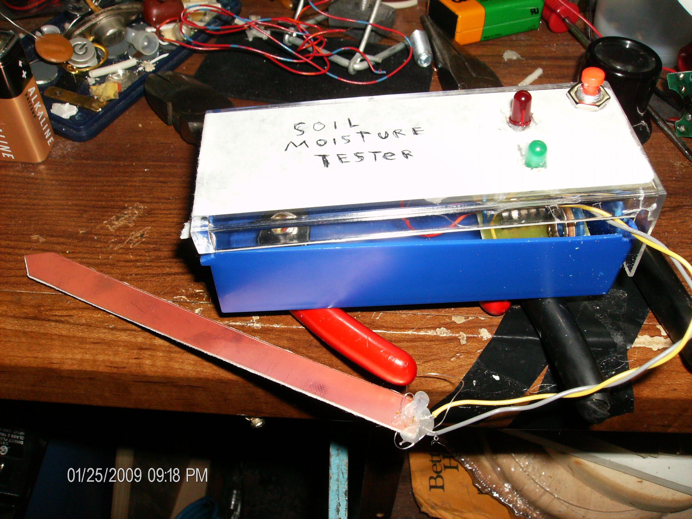 Test Tools: Plant Soil Moisture Monitor