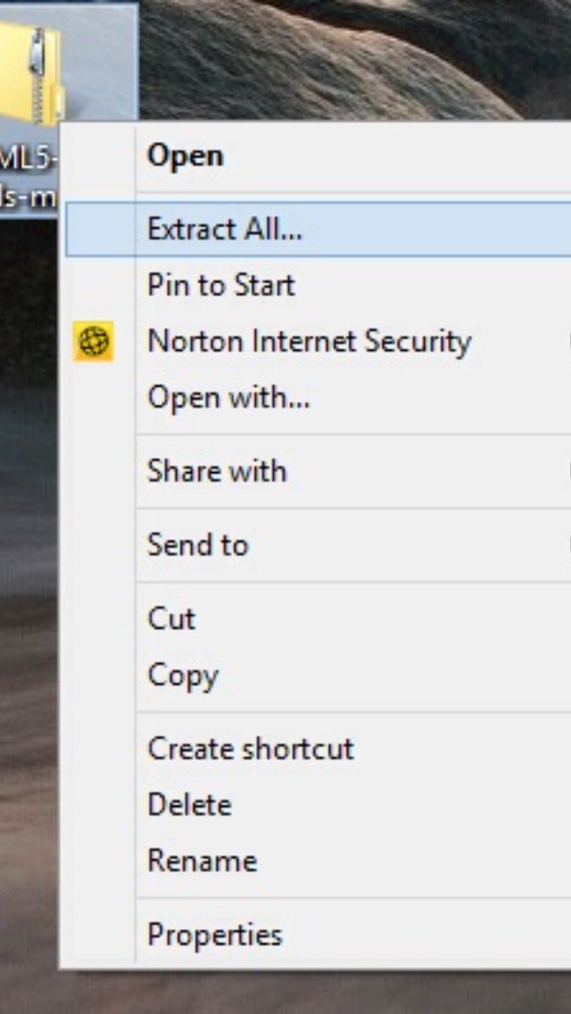 Getting File Ready for Use.