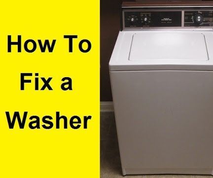 How to Fix a Washer