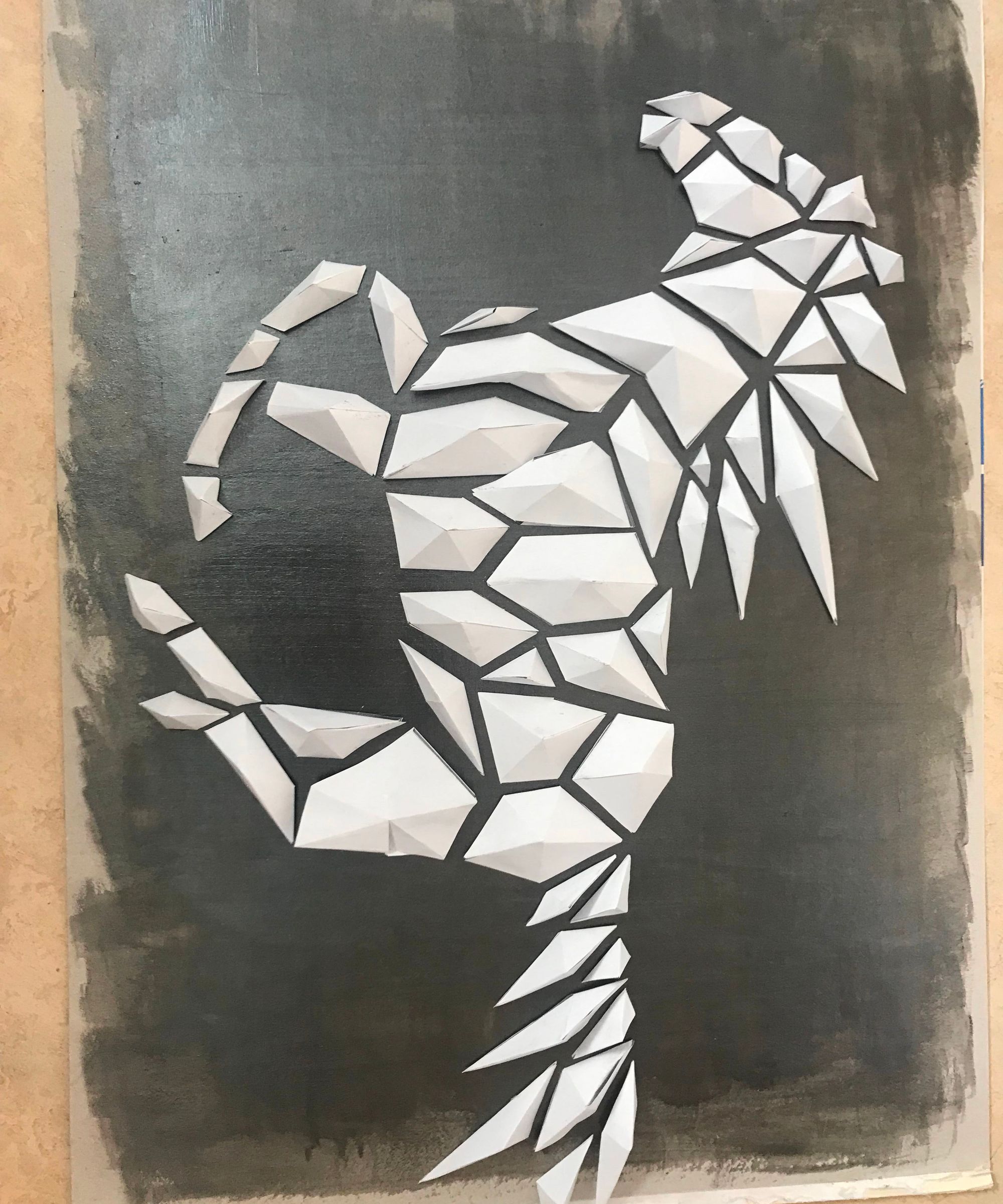 How to Make a 3D Low-poly Paper Horse