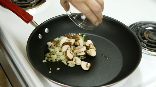 Soften the Onions and Garlic