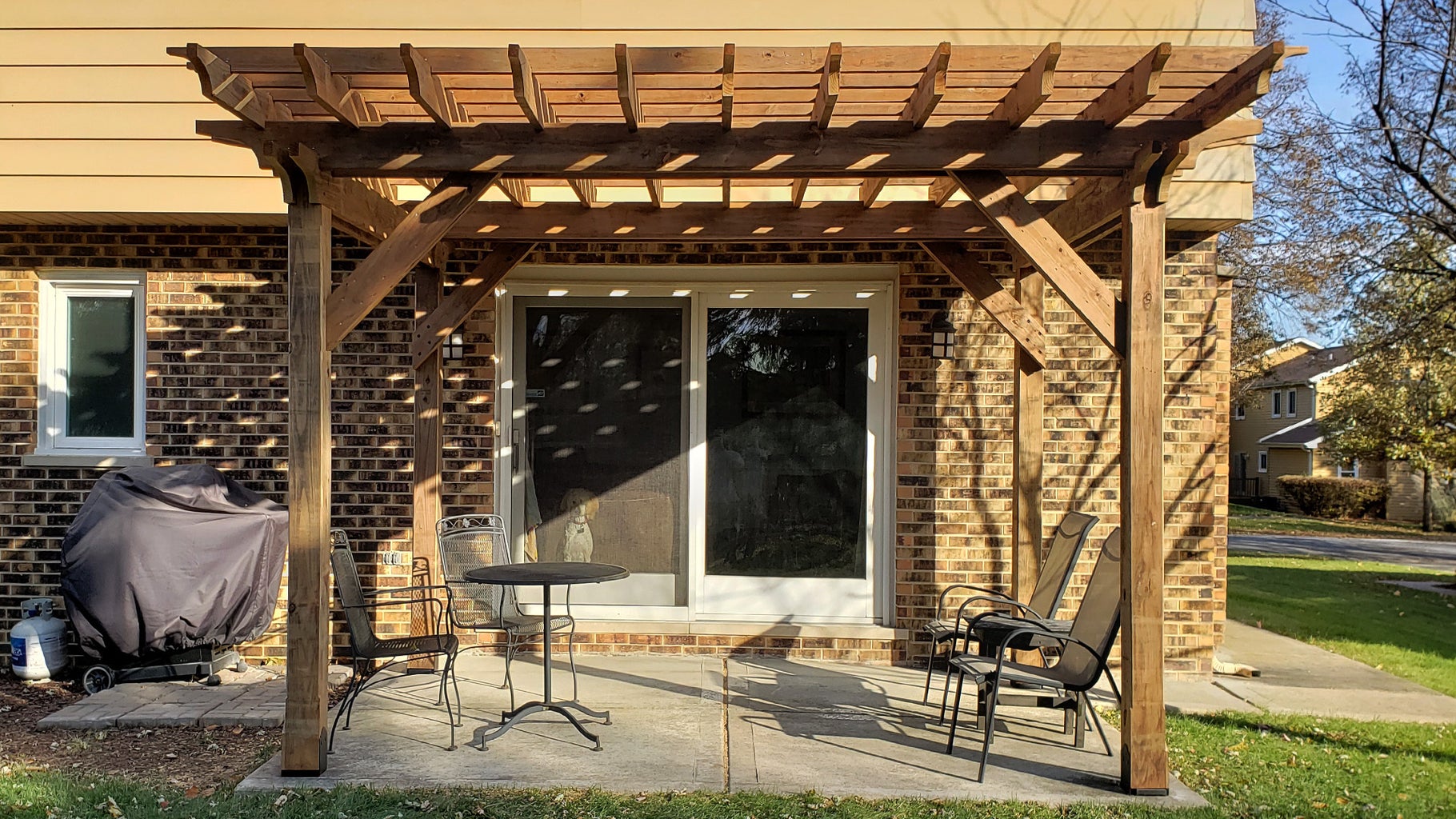 How to Build a Pergola on a Concrete Patio in Two Days 18 Steps (with