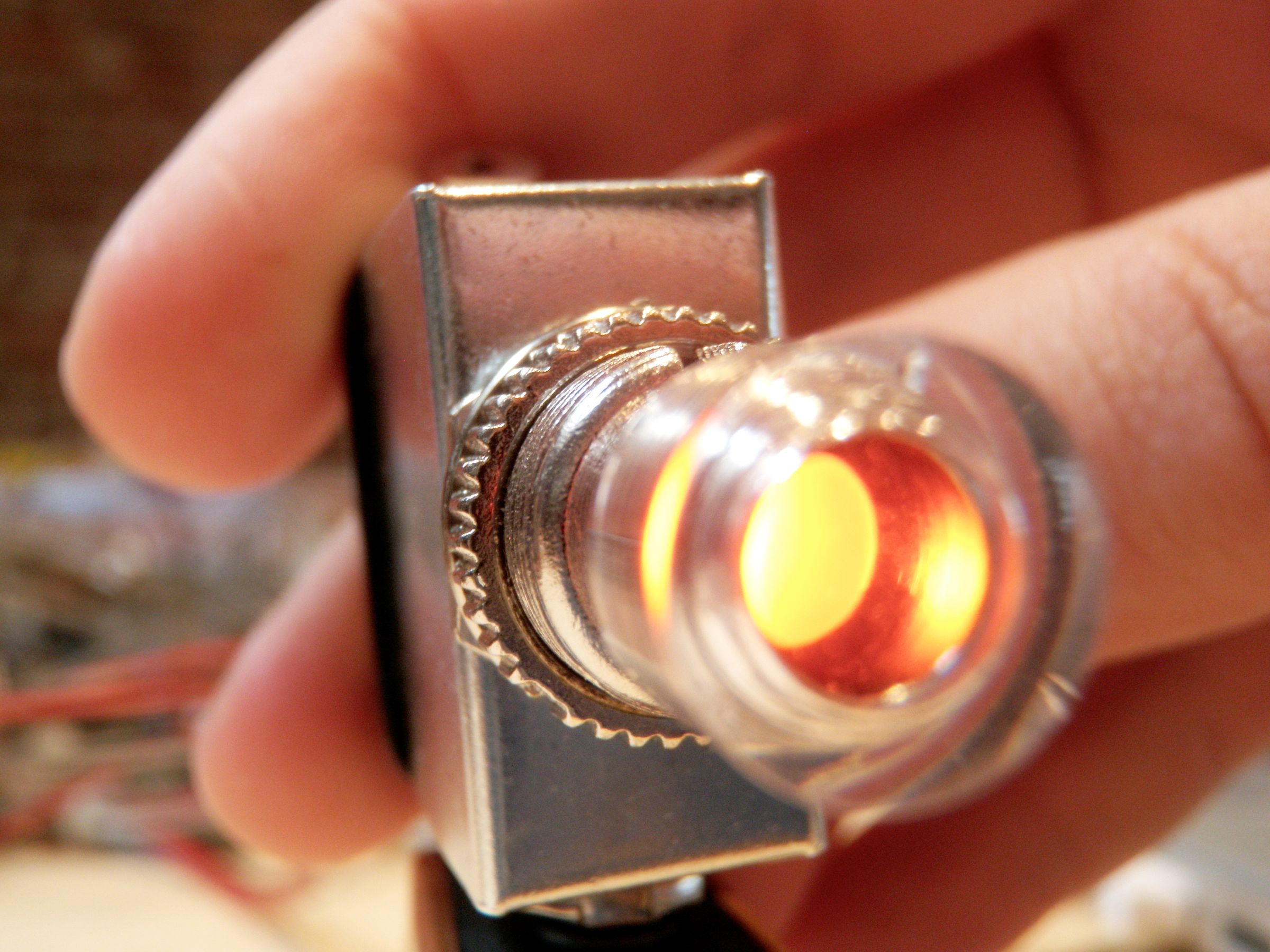Radioshack Illuminated Switch Hack