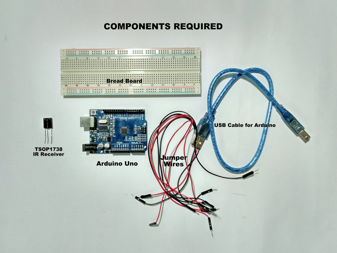 How to Make IR Remote Control Signals Decoder : 5 Steps (with Pictures ...