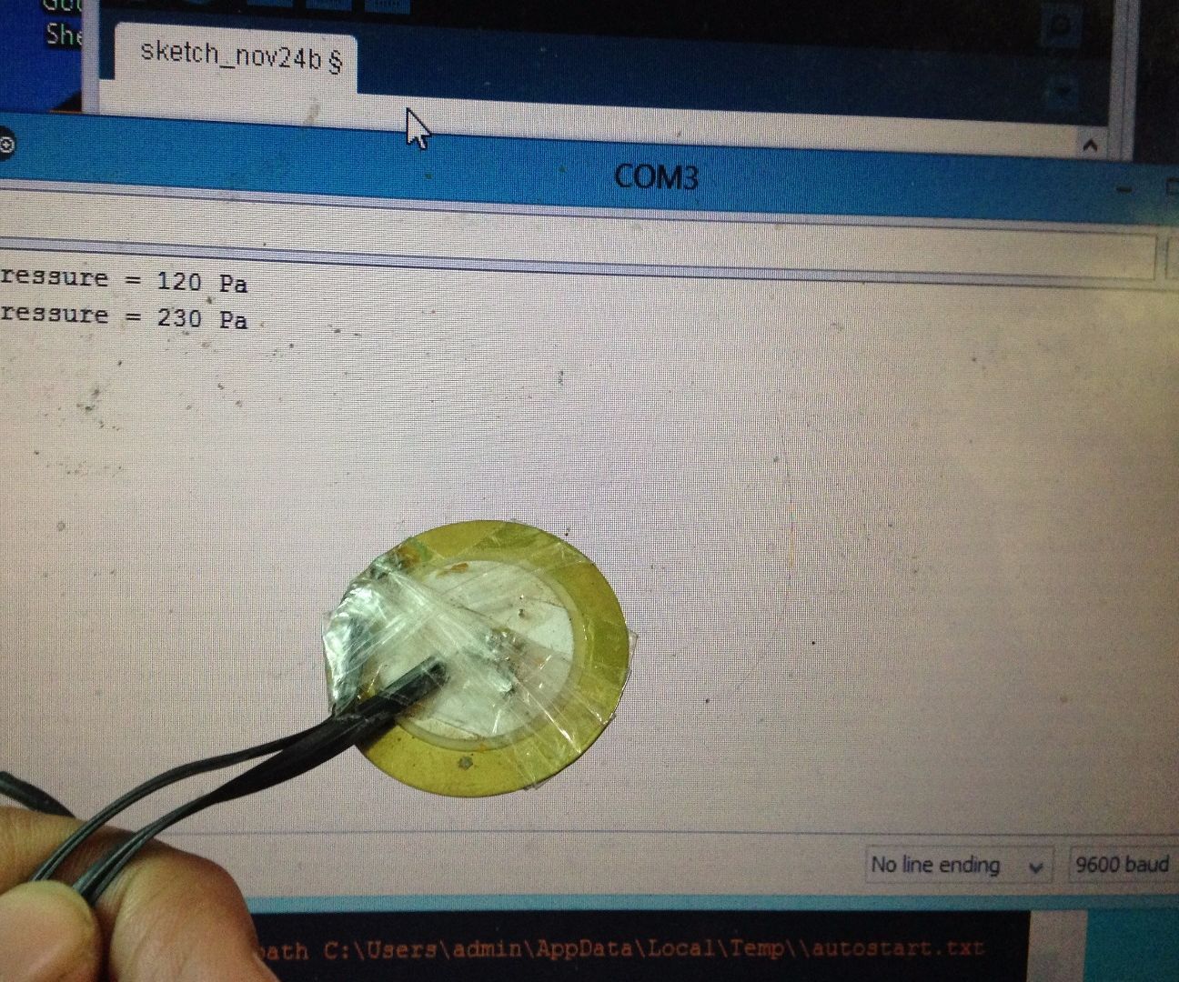 LinkitONE Pressure Sensor