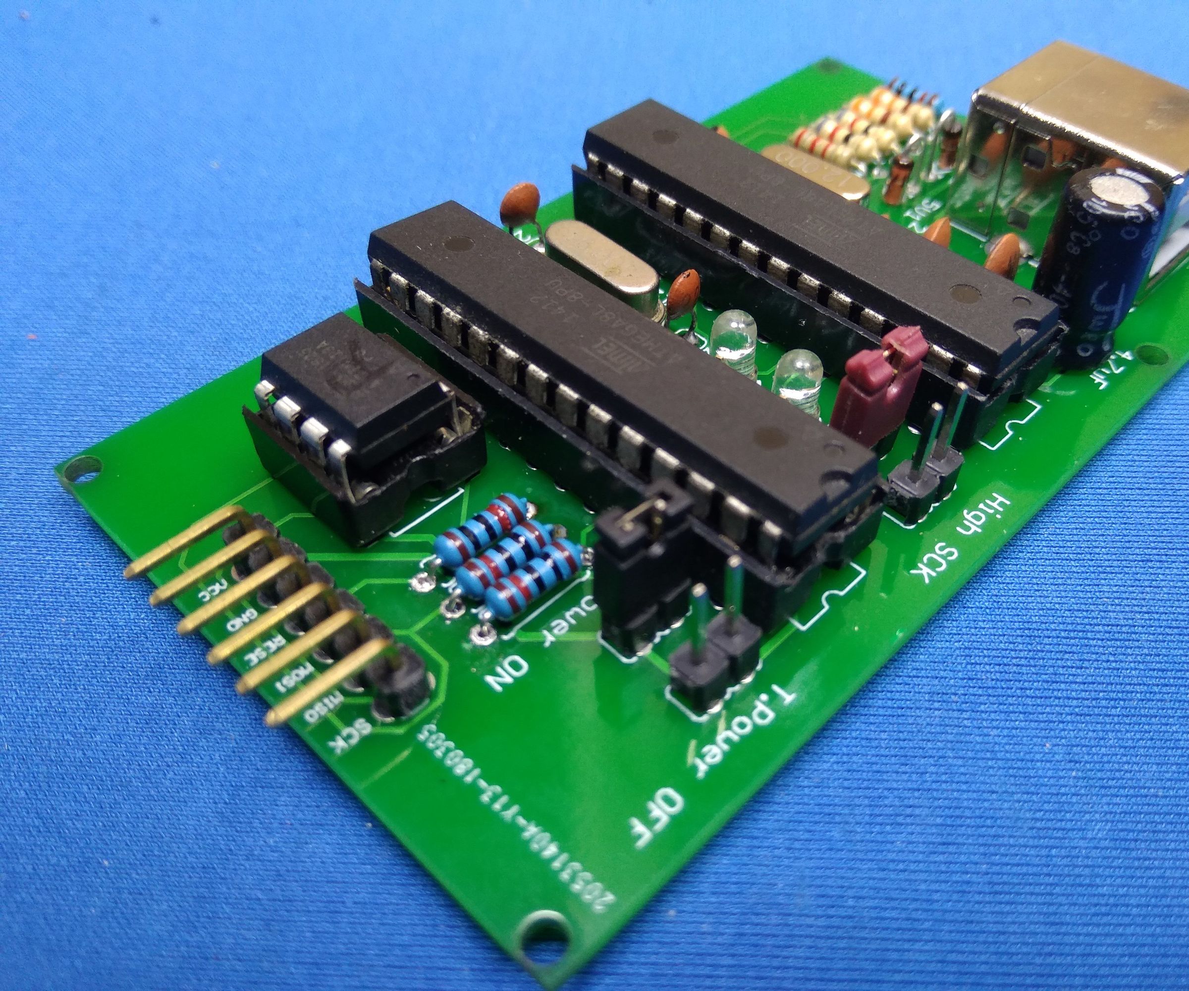 How to Make AVR Programer! ATTiny Programer ! Make USBasp