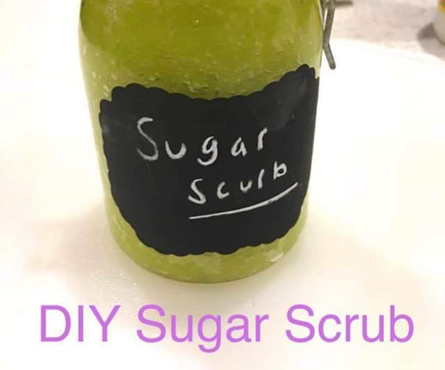 DIY Sugar Body Scrub 