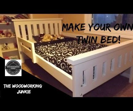 Make a Farmhouse Style Kids Bed