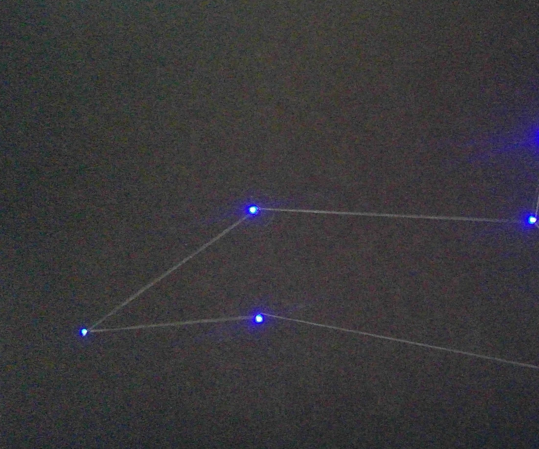 LED and Fiber Optic Star Constellation