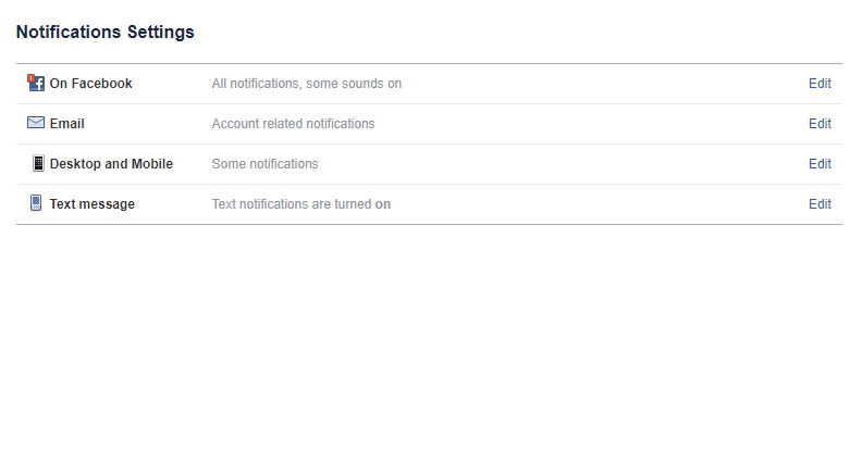 Notification Settings