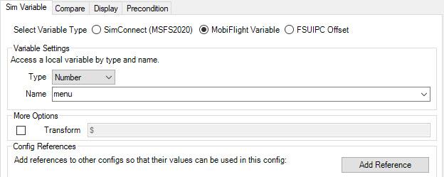 Implementing the Menu