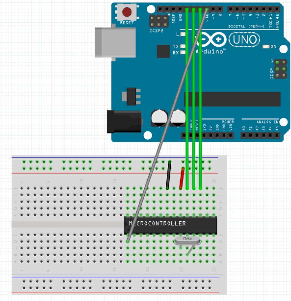 How to Burn the Arduino BootLoader on to a AtMega328p Chip : 4 Steps ...