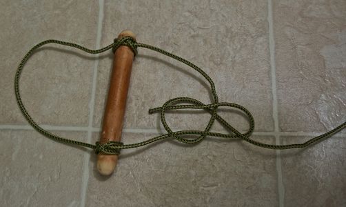 Finish the Handle With a Bowline!