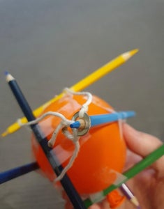Attach Pencils to a Ballon