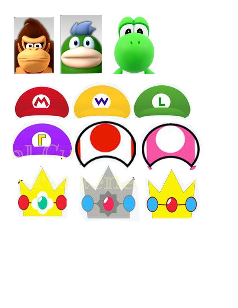 Mario Party 10 Character Hats : 4 Steps - Instructables mario-party-10-character-hats-4-steps-instructables