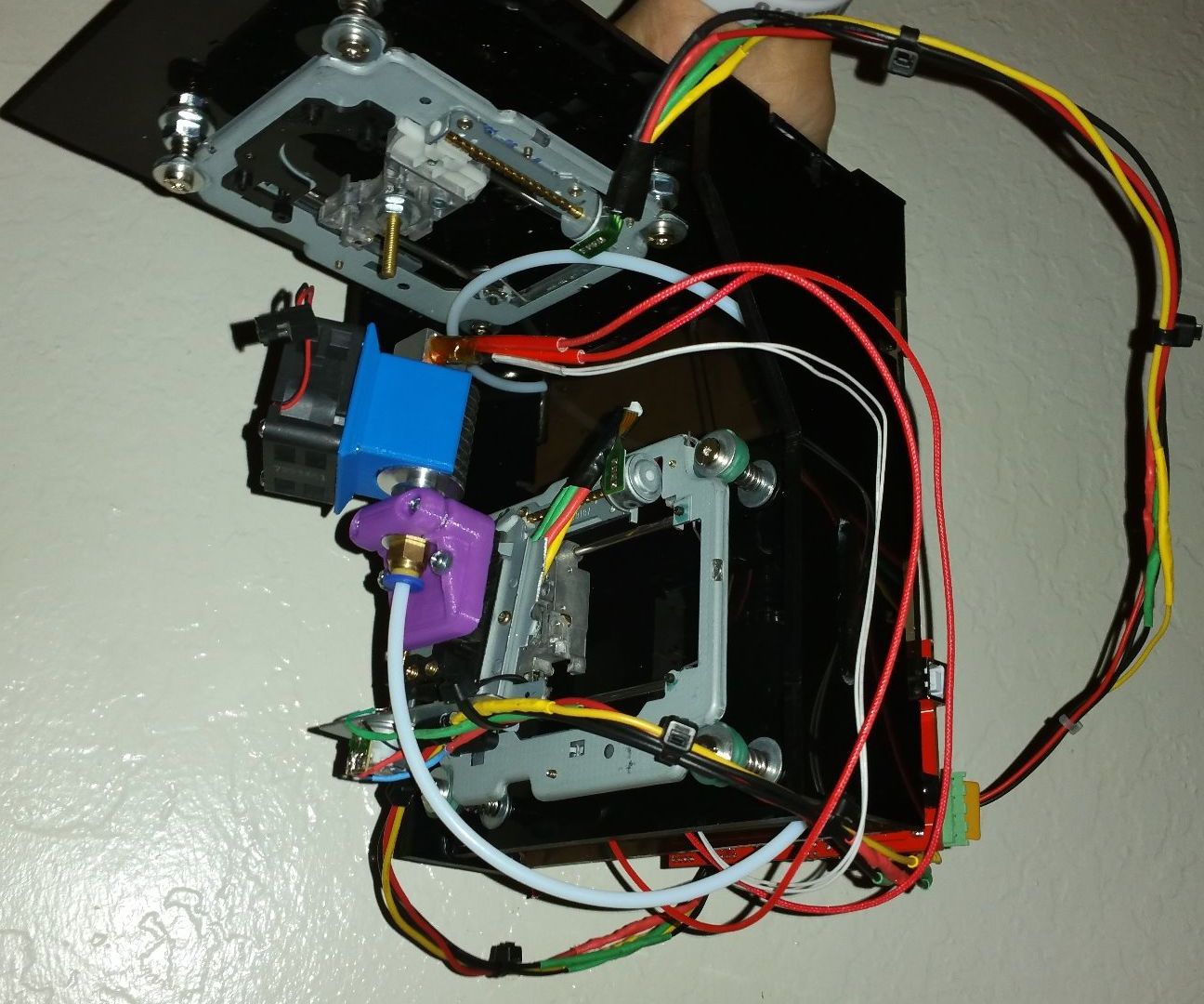 3D Printer Made of E-Waste (Part 1, Rest to Come in Future, Hopefully Soon)