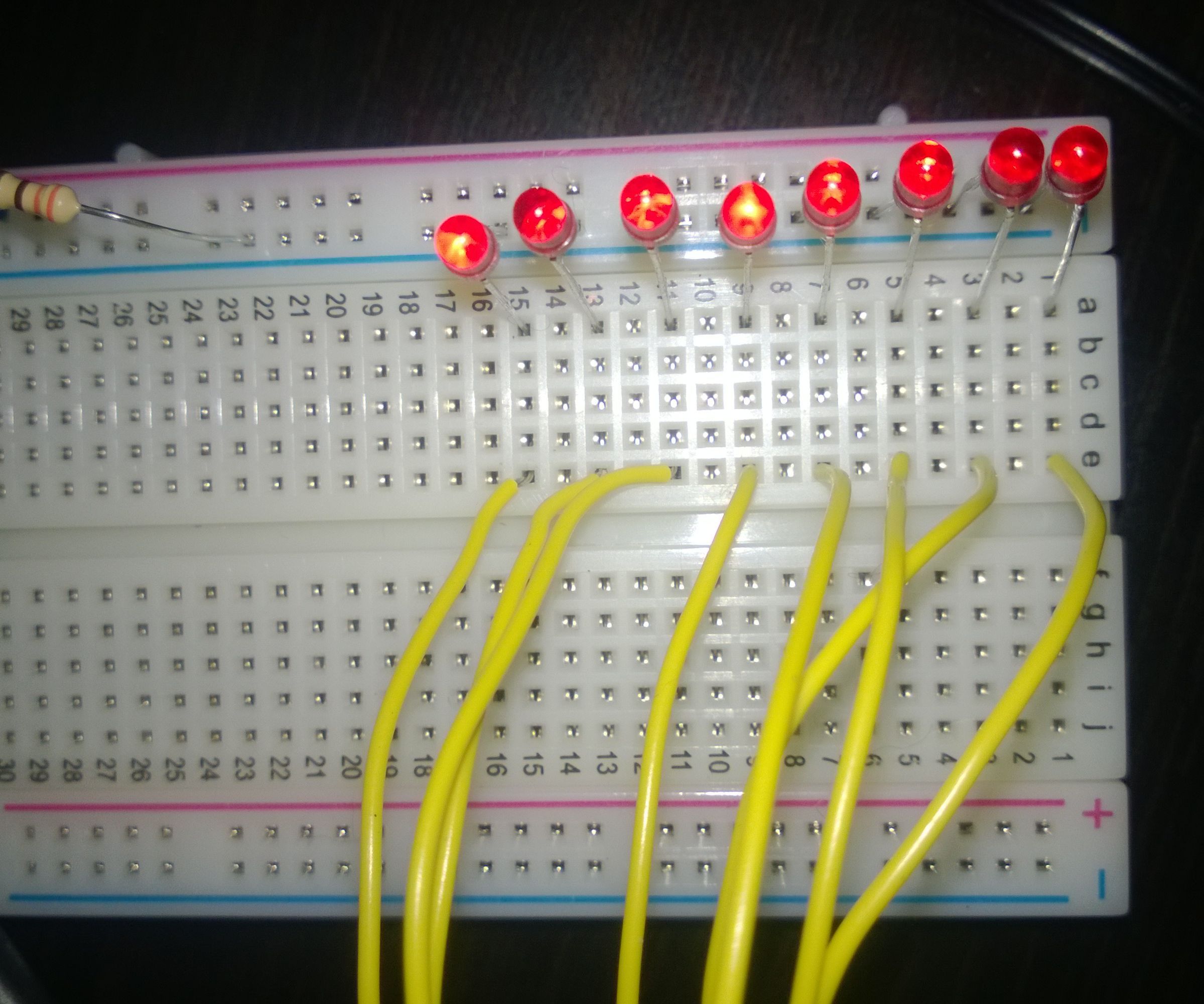 PiFace LED Chasing Lights Raspberry Pi