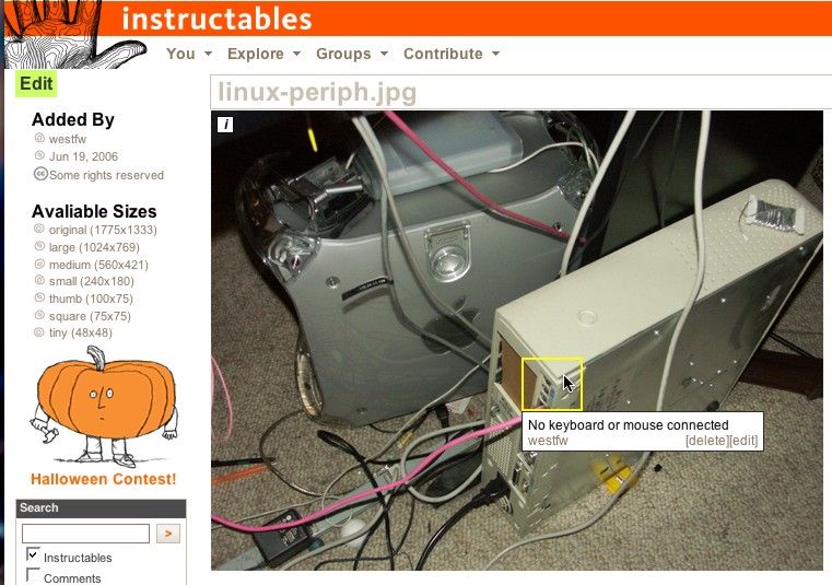 Make Popup Text on Instructable Images