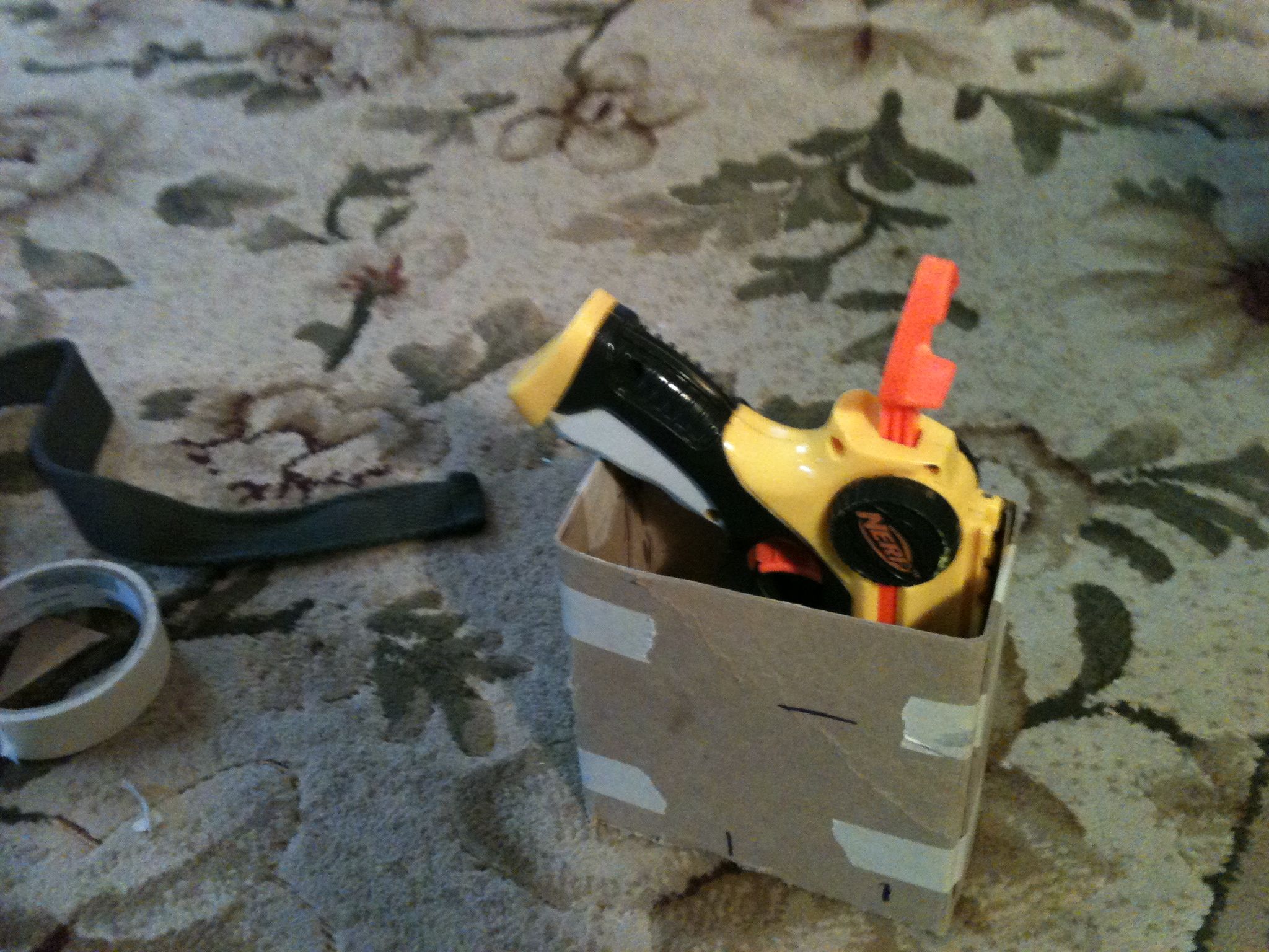 Nerf Gun Holster 5 Steps Instructables
