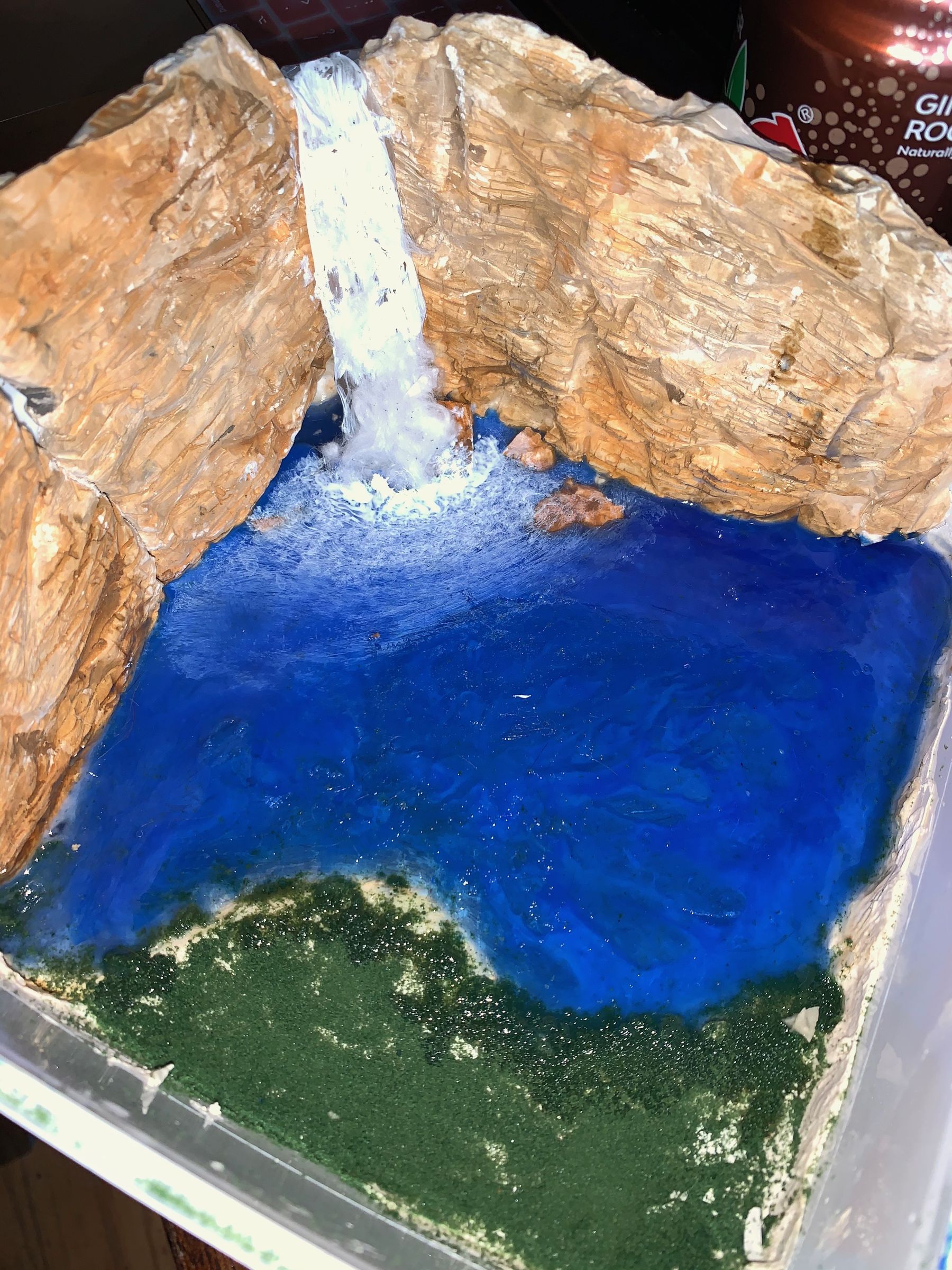 Nature Diorama With Waterfall 8 Steps (with Pictures) Instructables