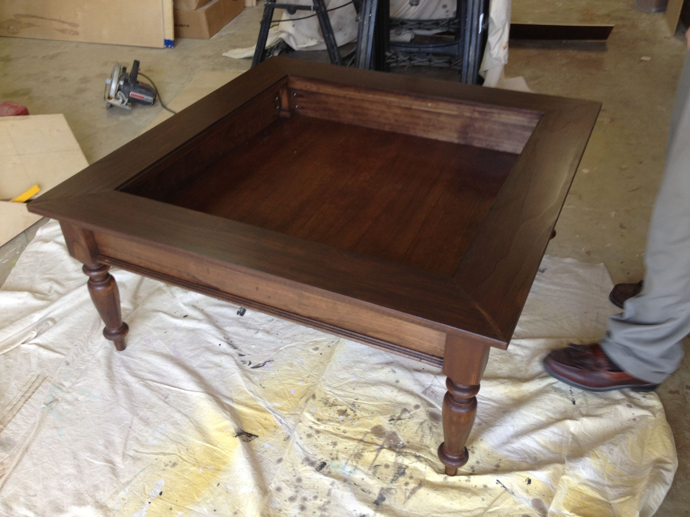 How to Build Glass Top Shadow Box Coffee Table 5 Steps (with Pictures