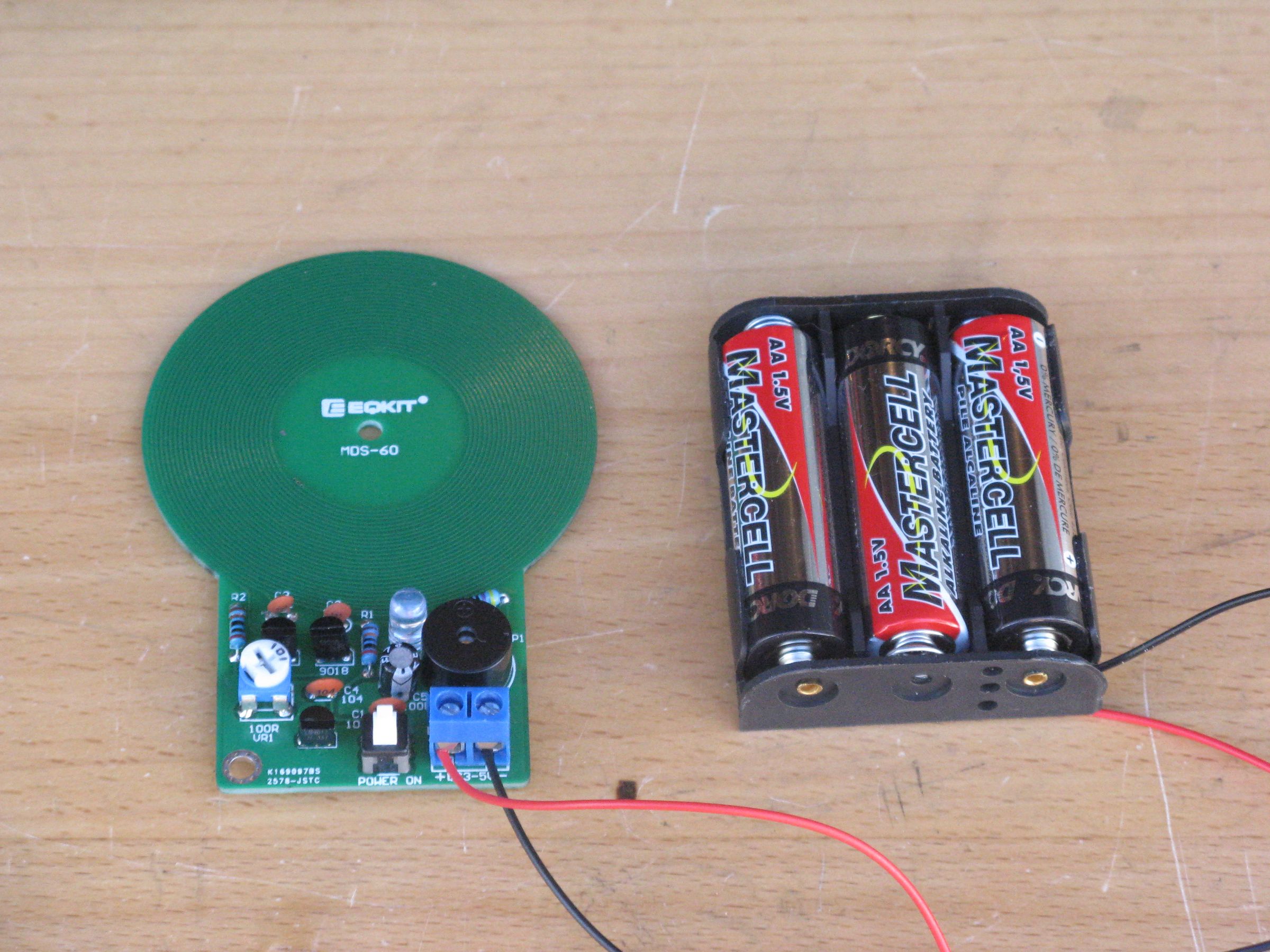 Metal Detector Kit 6 Steps Instructables