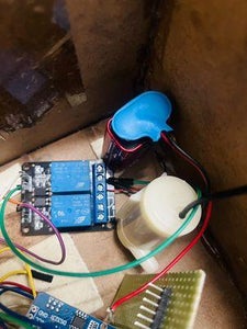 Automated Operating ON/OFF Switch With Displacement Input.