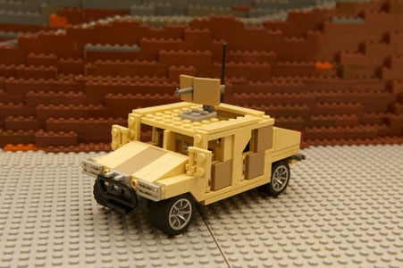 LEGO Military Humvee (with Pictures) - Instructables