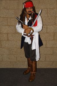 How to Make a Captain Jack Sparrow Costume on a Shoe String Budget!