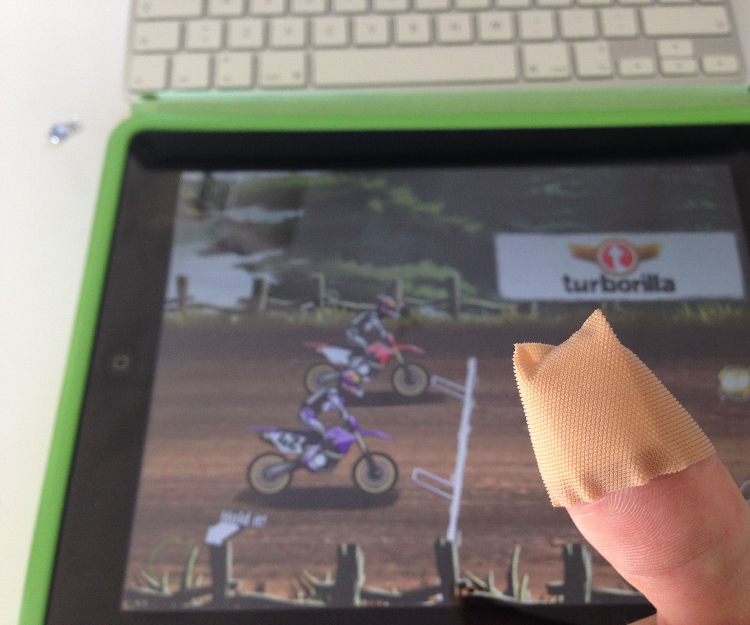 Capacitive Bandage and Mad Skills Motocross 2