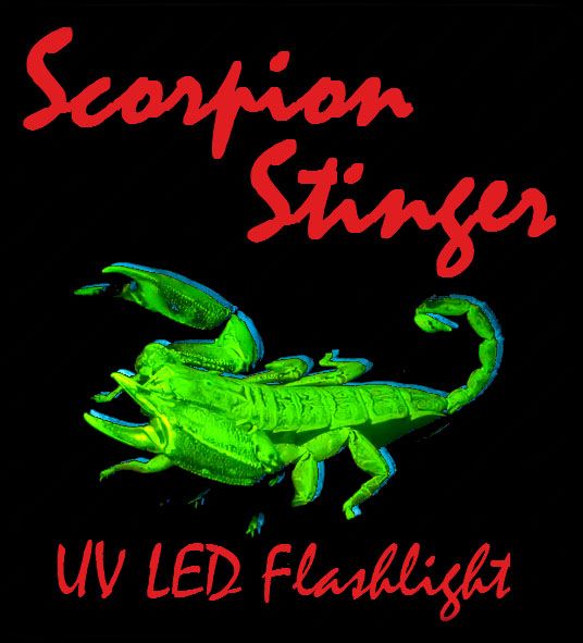 Scorpion Stinger - a High Power UV LED Flashlight
