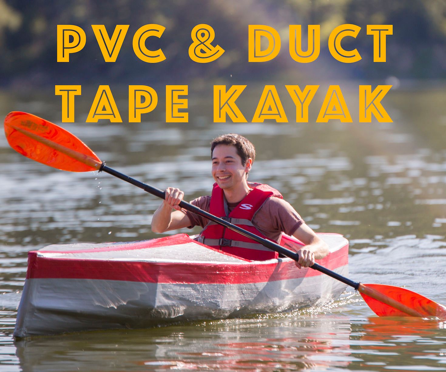 PVC & Duct Tape Kayak
