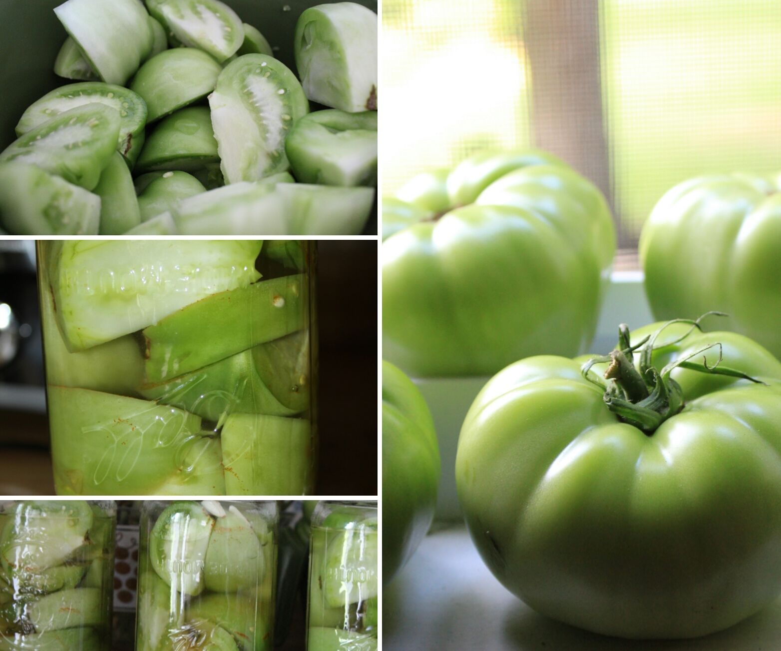 How to Can Green Tomatoes