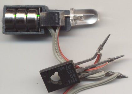 Connect to Emitter and Base